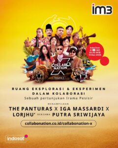 Collabonation X Vol. 3 Kolaborasi The Panturas, Lorjhu’, Iga Massardi, dan Putra Sriwijaya dalam “Irama Pesisir”
