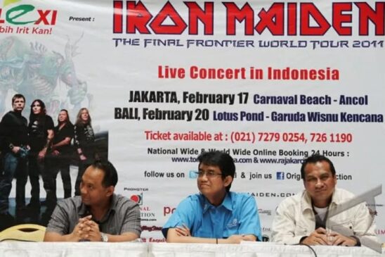 Konser Iron Maiden Digelar di Ancol