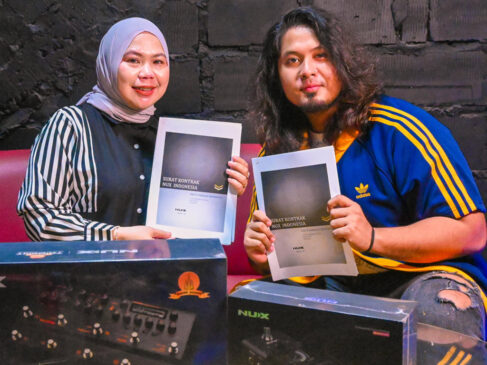 Gitaris Bless The Knights, Fritz Faraday Jadi Brand Ambassador Produk Multi Efek, NUX