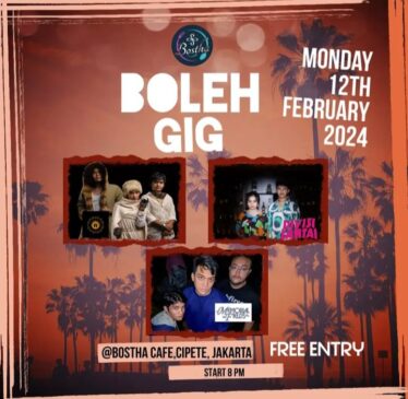 BOLEH GIG Selalu Hadir untuk musisi Berekspresi