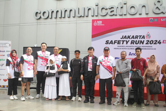 Jakarta Safety Run 2024 diadakan di Kantor Pusat Smartfren Jakarta