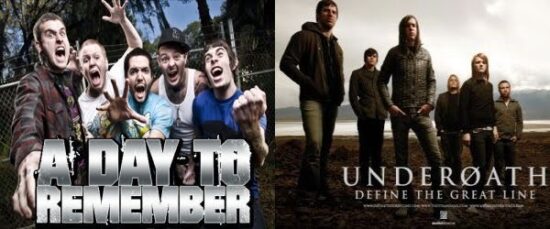 A Day To Remember & Underoath konser di Jakarta 9 Maret 2012