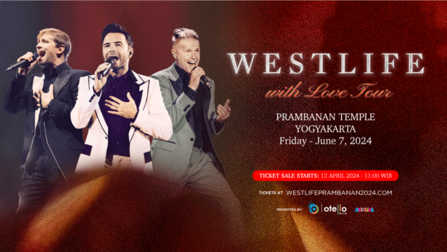Westlife Konser Penuh romansa di Prambanan Yogyakarta