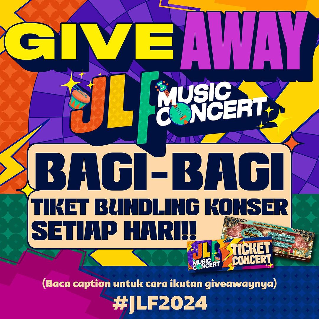 Jakarta Lebaran Fair Bagi-Bagi Tiket Gratis, Caranya gini loh