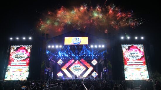 Konser Musik Jakarta Lebaran Fair 2024