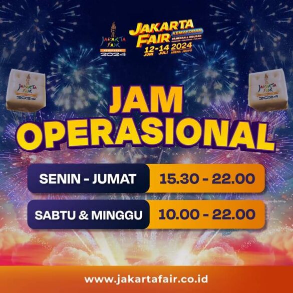 Mudah dan Hemat, Jakarta Fair 2024 Hadirkan Tiket Terusan