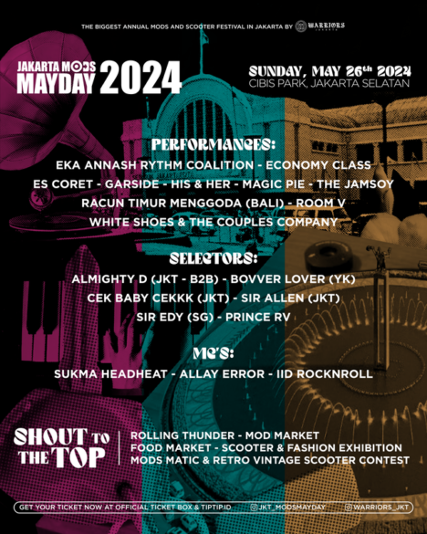 Jakarta Mods Mayday 2024 Digelar dengan Meriah di Cibis Park