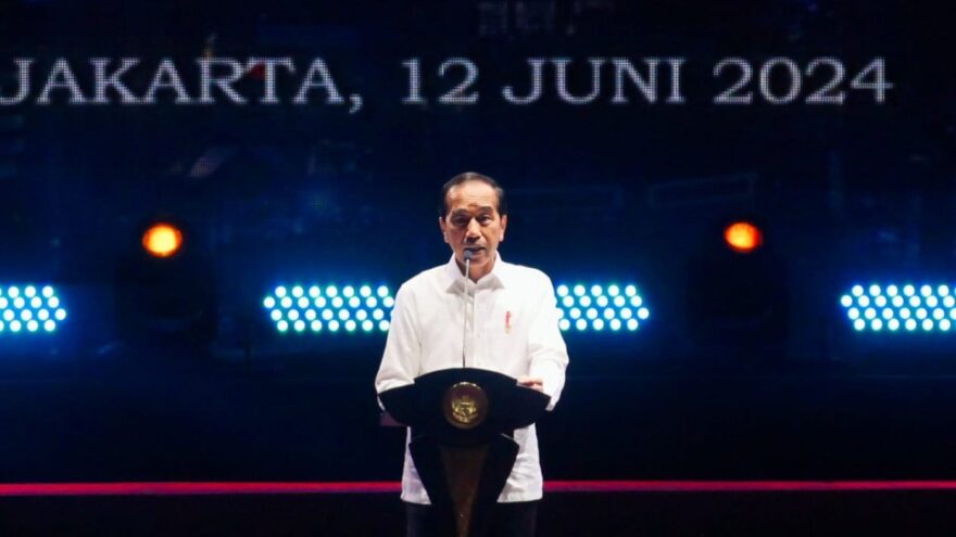 Presiden Joko Widodo Resmikan Jakarta Fair ke-55 tahun 2024