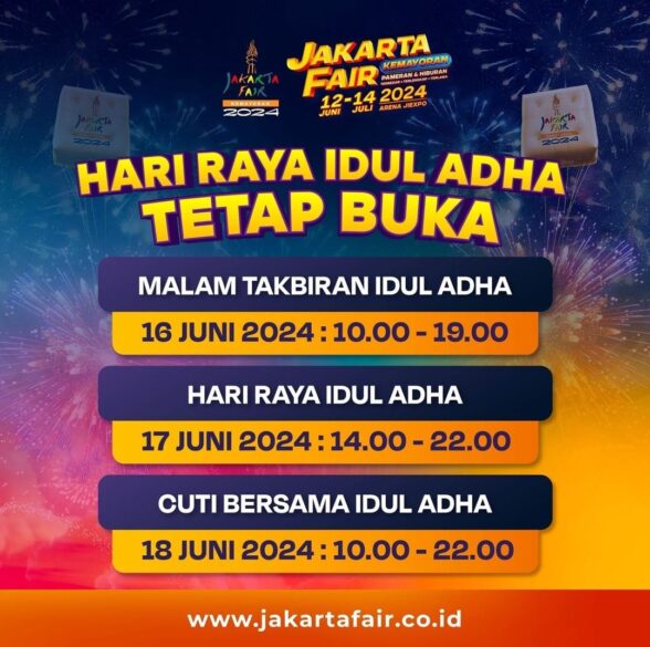 Jakarta Fair Kemayoran Tetap Buka Saat Idul Adha