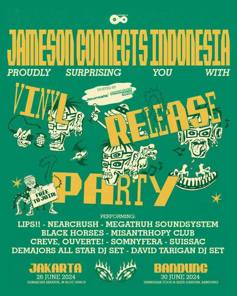 Demajors Rayakan Pesta Perilisan Piringan Hitam Jameson Connects Indonesia Sesi 3