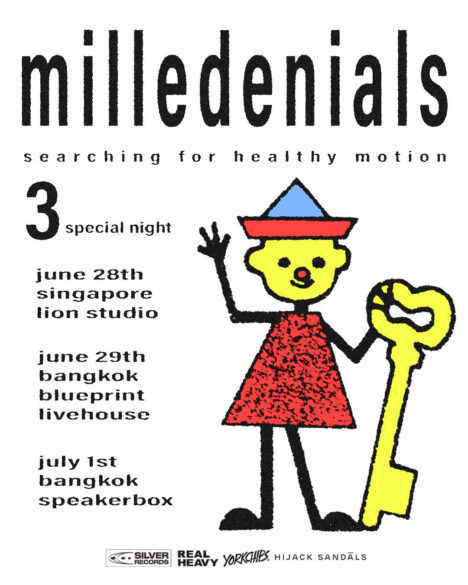 Milledenials, Siap Guncang Singapura dan Thailand Lewat “Searching For Healthy Motion Tour 2024