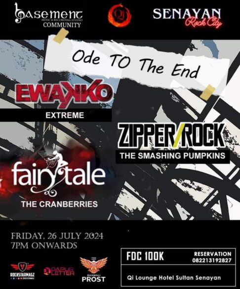 ” Ode To The End ” gigs spesial Persembahan Basement Community X Senayan Rock City