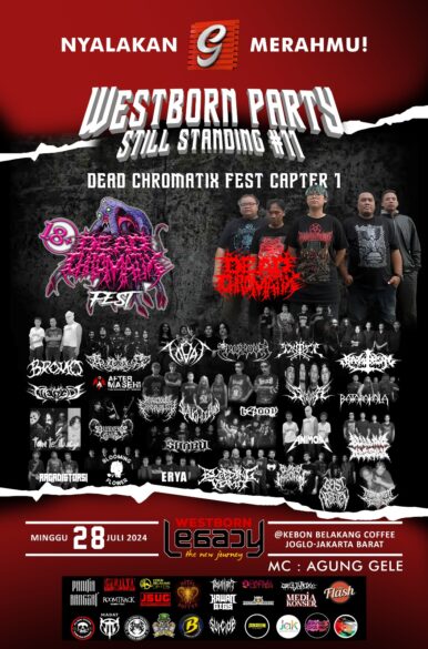 Nyalakan Musik Keras Bareng Deadchromatix Festival 2024