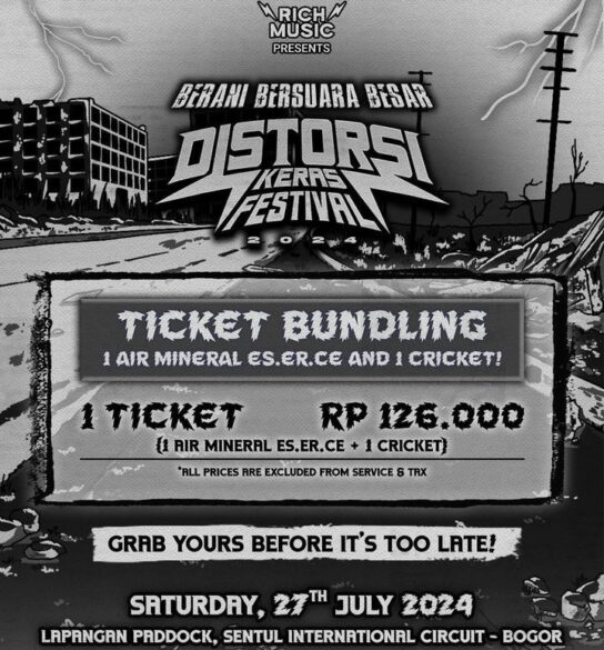 Distorsi Keras Festival 2024 tiketnya Yahuddd