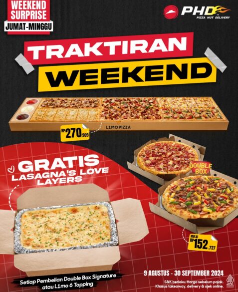 5 Promo Makanan Weekend 10-11 Agustus 2024 di PHD, CFC, McD, & Hokben