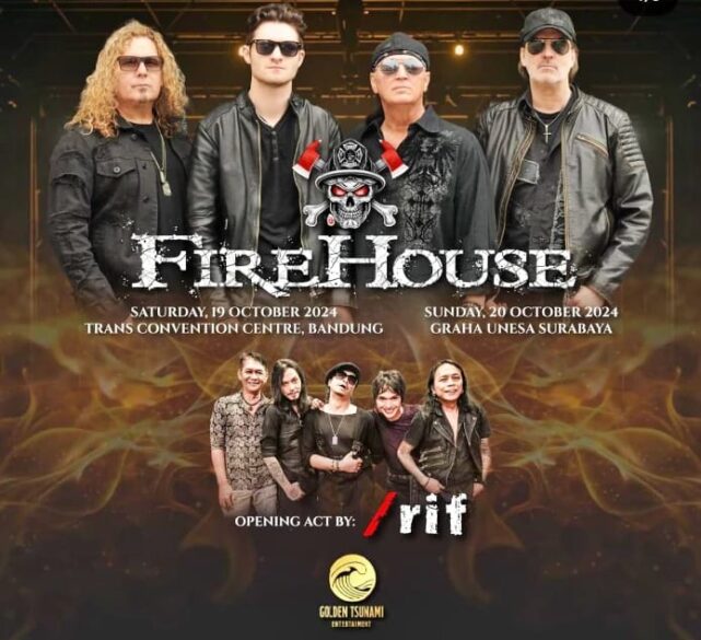 Tiket Nonton Firehouse & /rif di Indonesia berapa ?