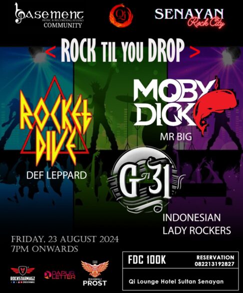 Rock till You Drop with Rocket Dive and Moby Dick plus G31 special Lady rocker