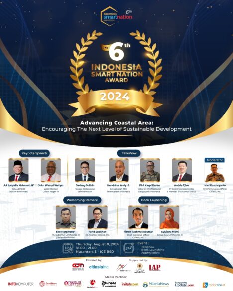 Citiasia dengan Bangga Mempersembahkan Indonesia Smart Nation Award ke-6 Tahun 2024