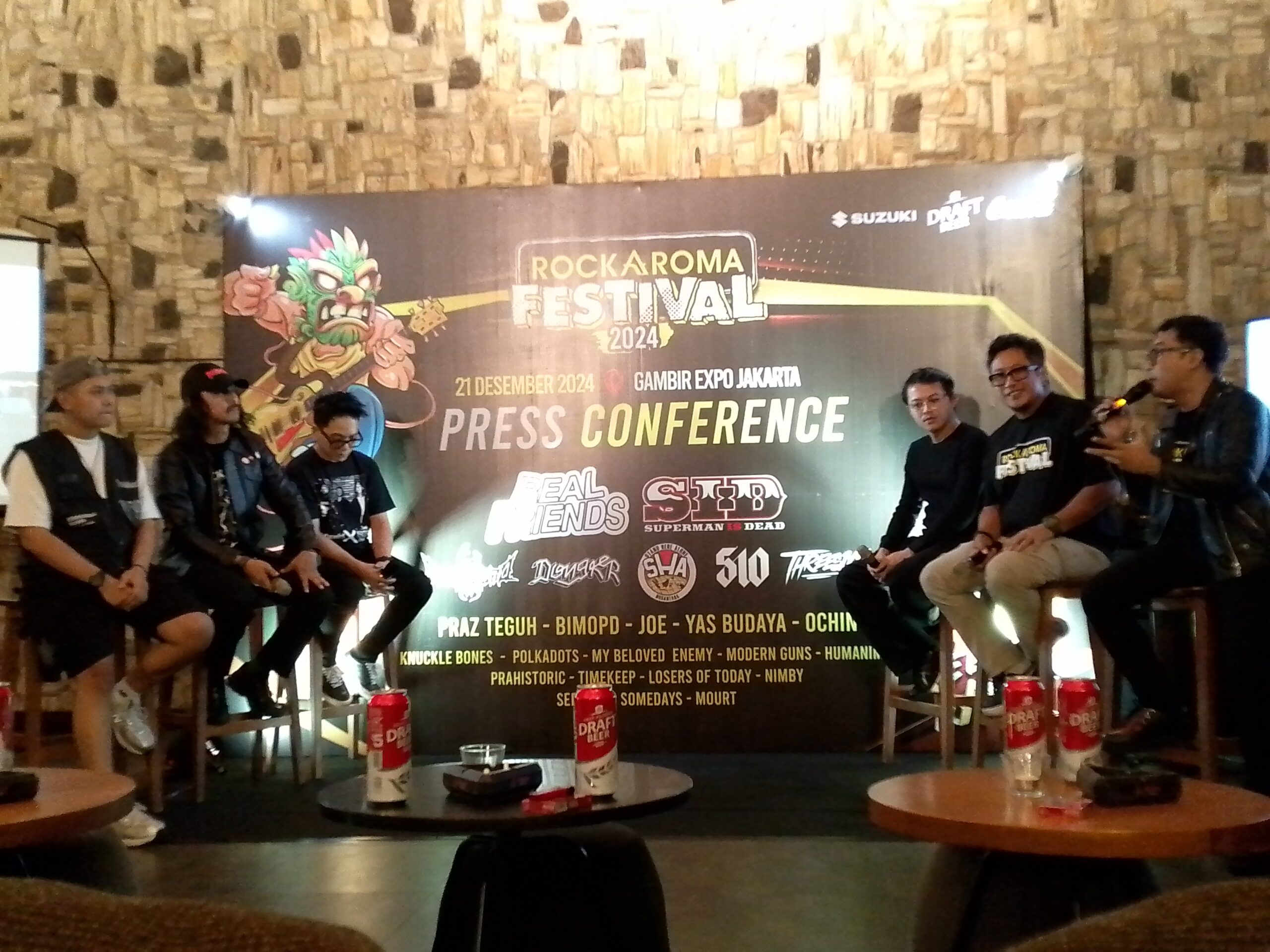 Rockaroma Festival 2024 Suguhkan Real Friends, SID, sampai Deadsquad
