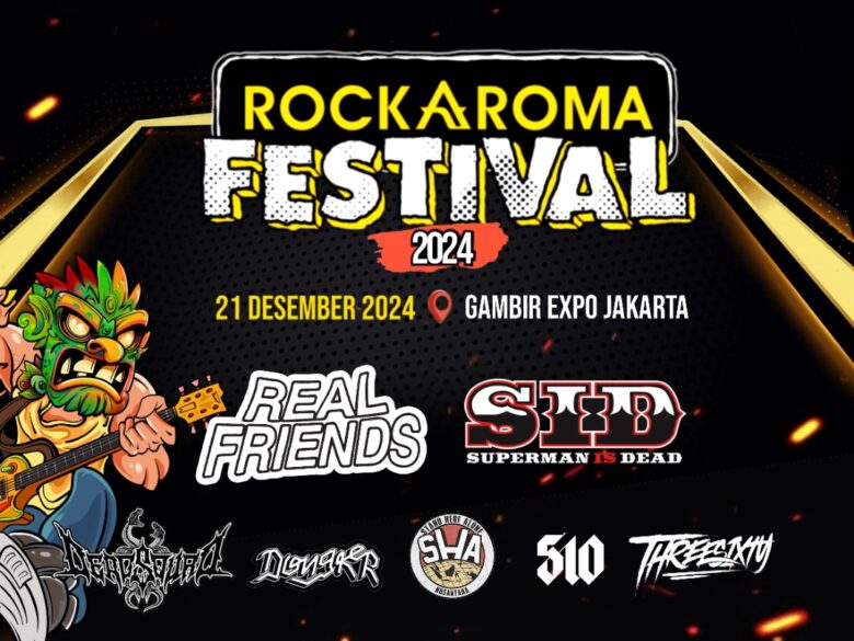 Rockaroma Festival 2024 Gempur Pesta Penikmat Musik di Era Gen Z