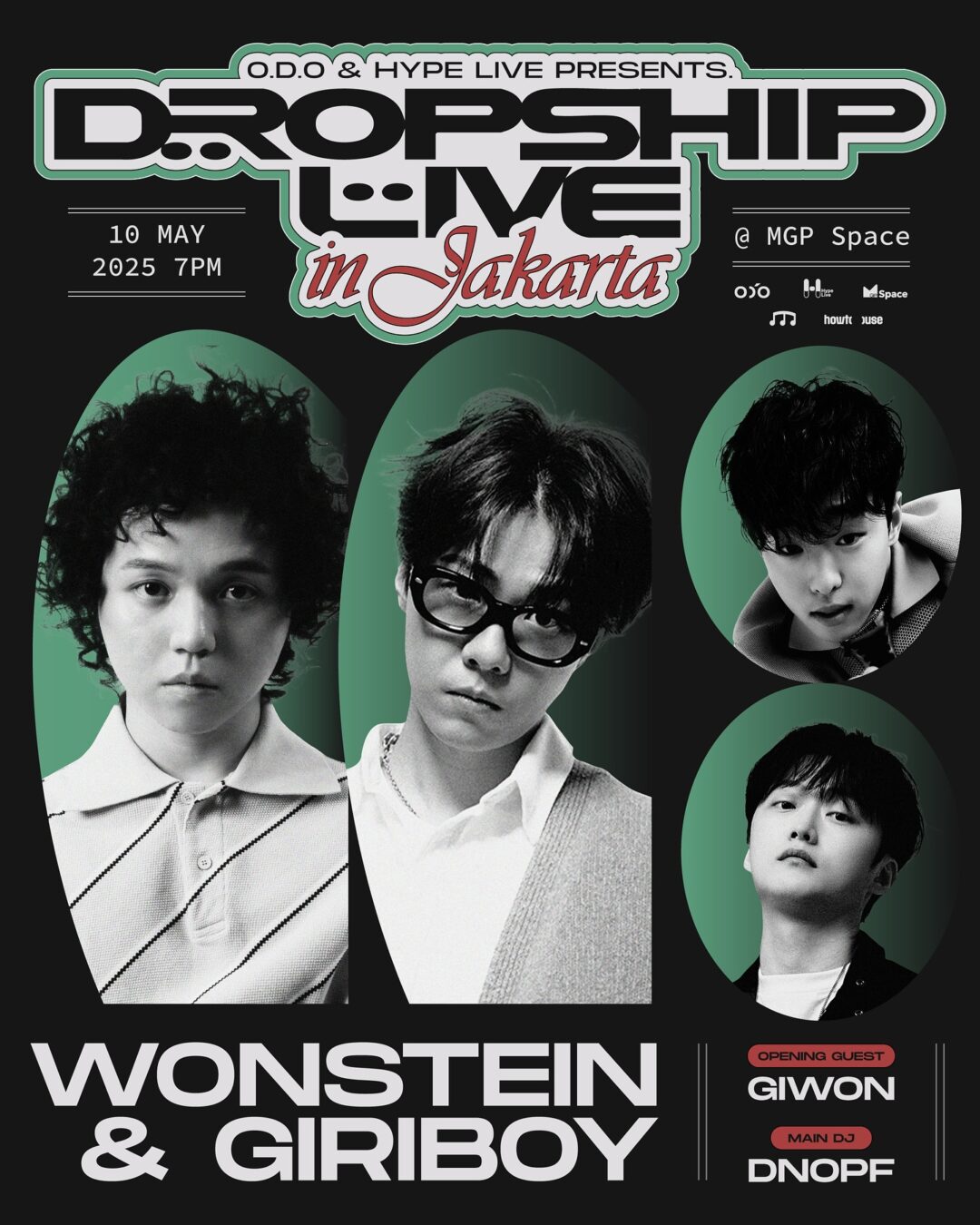 DROPSHIP LIVE di Jakarta: Konser Spektakuler dengan WONSTEIN, GIRIBOY, Giwon, & DNOPF