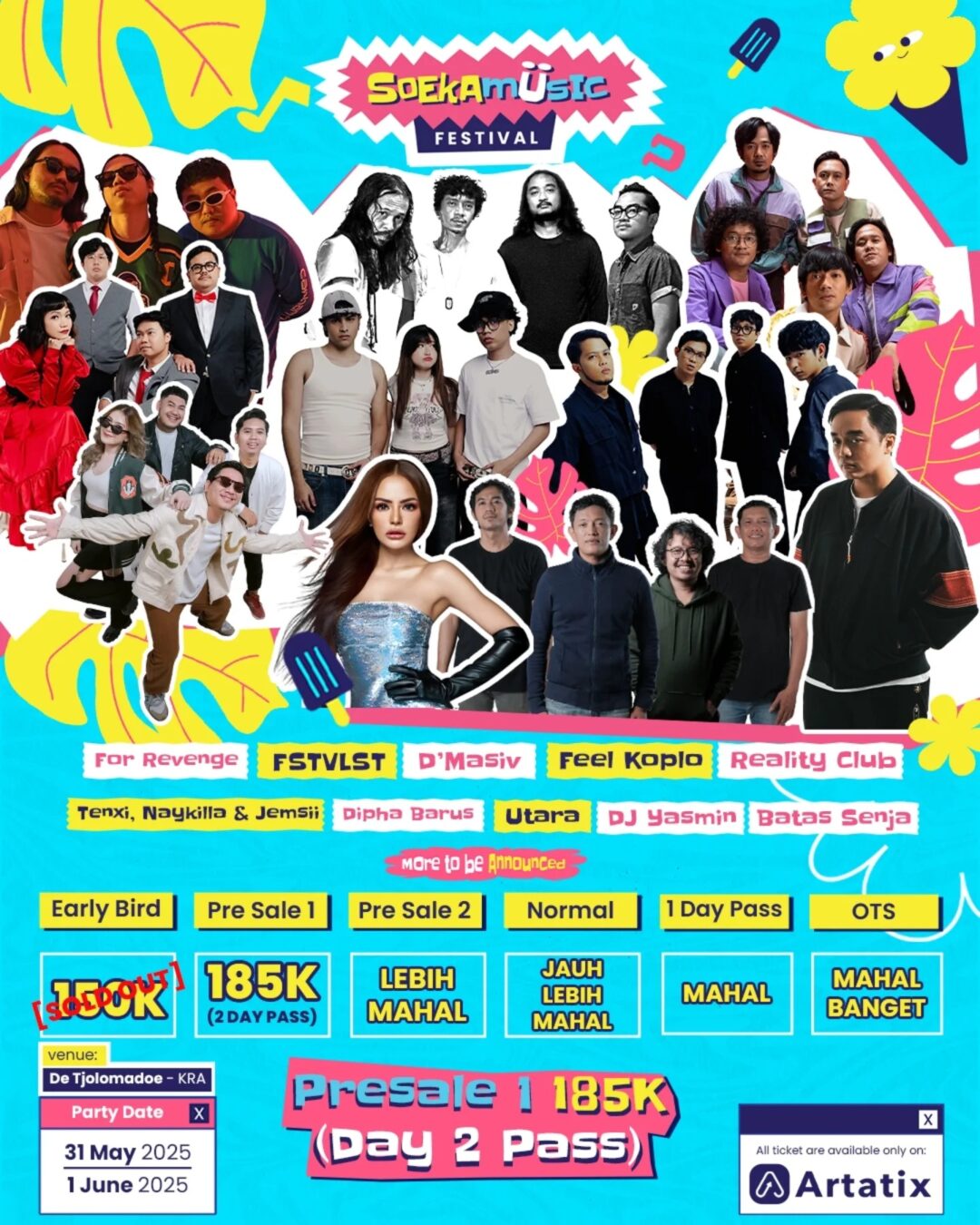 Soeka Music Festival 2025 Siap Bakar De Tjolomadoe dengan Penuh Energi