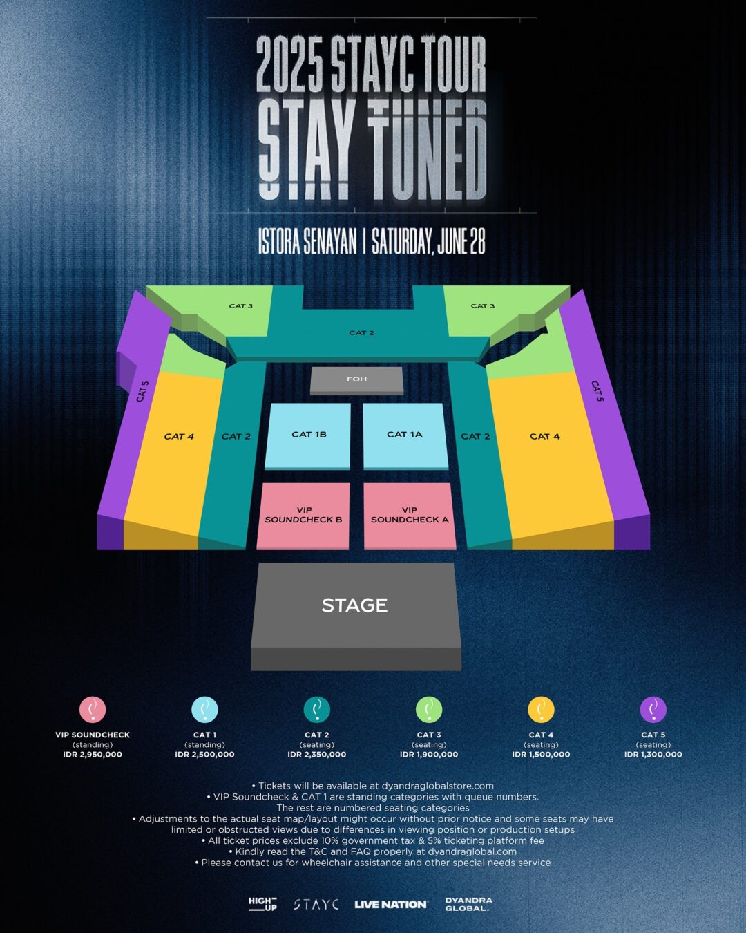 Harga Tiket Konser STAYC di Jakarta Dibuka 8 April 2025