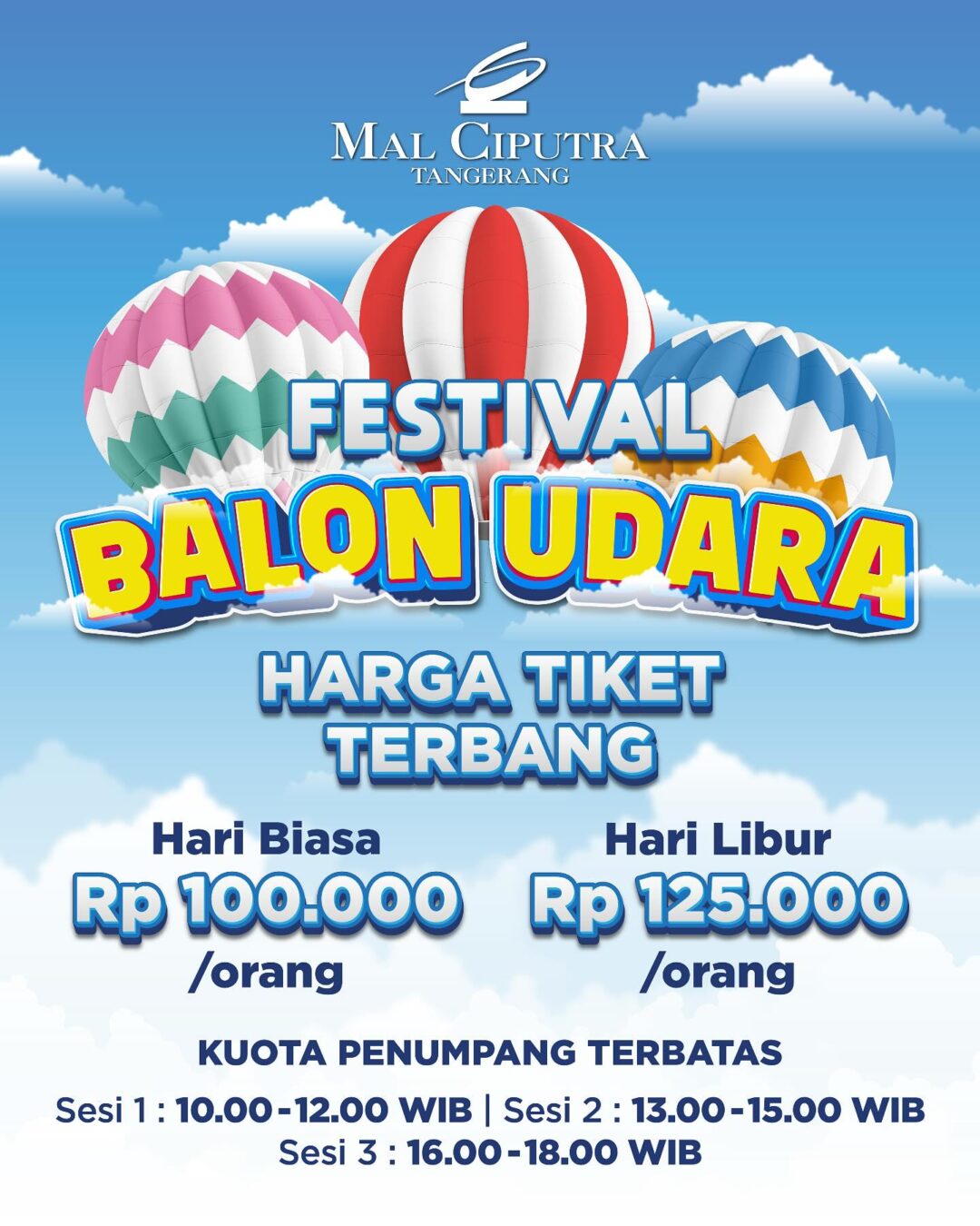 Festival Balon Udara Hadir di Tangerang