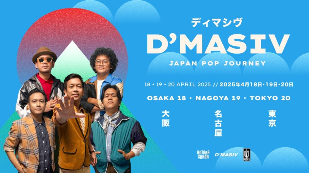 Skalian Promosi, D’Masiv Gelar Konser di Tokyo, Nagoya & Osaka