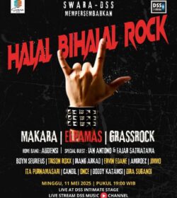 Swara DSS gelar Halal bi Halal Rock bersama Grassrock, Elpamas, Makara 11 Mei 2025