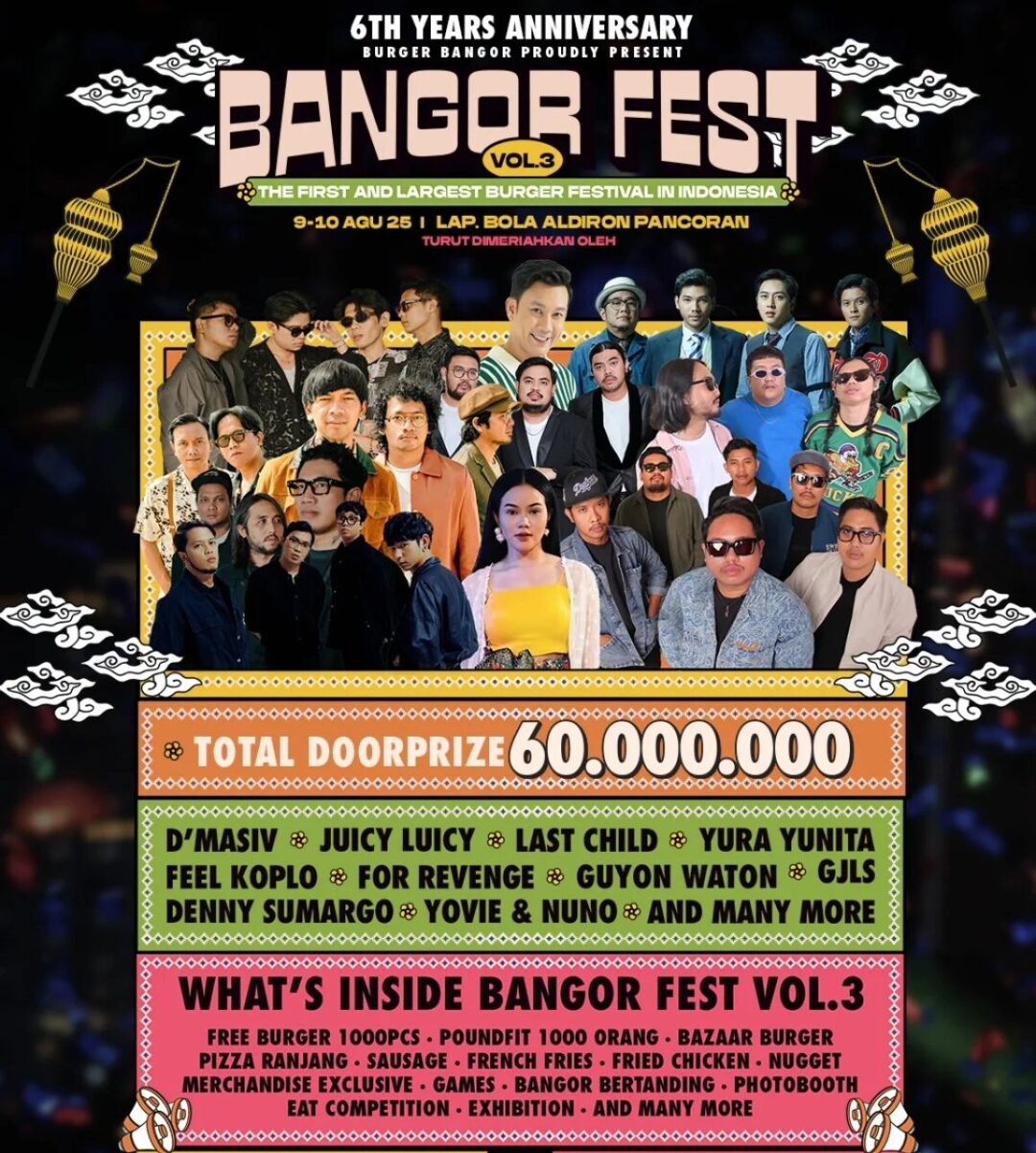 Bangor Fest Vol. 3 akan Digelar di Jakarta dengan Padukan Musik, Komunitas, dan Aktivitas Sosial