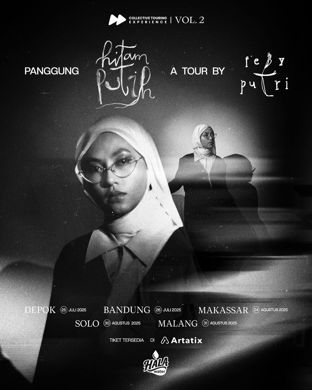 FEBY PUTRI Umumkan Tur Konser “PANGGUNG HITAM PUTIH” 2025: Sebuah Perjalanan Emosi Dalam Lima Kota