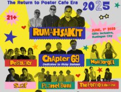 Rayakan 10 Tahun, Festival de Mayo Hadir dengan Tema “The Return to Poster Café Era”