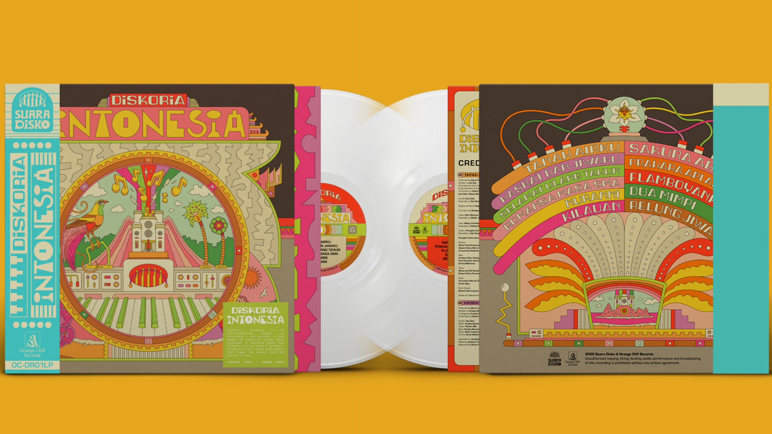 Diskoria Rilis Vinyl 12” Album Perdana ‘INTONESIA’