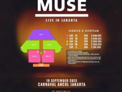 Beli Tiket konser Muse di Ancol , Jakarta Gampang banget