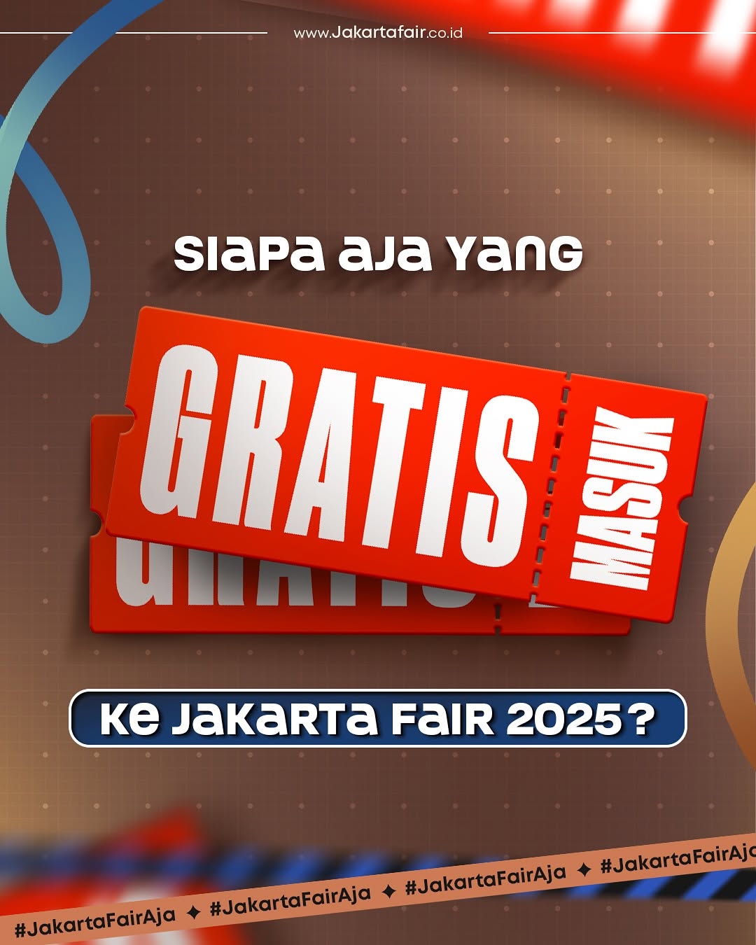 Anak-anak dan Lansia Gratis Masuk ke Jakarta Fair 2025, Ini Syaratnya