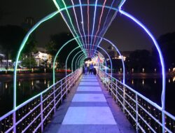 Ada Kerlap-Kerlip Keindahan City of light di Jakarta Fair 2025