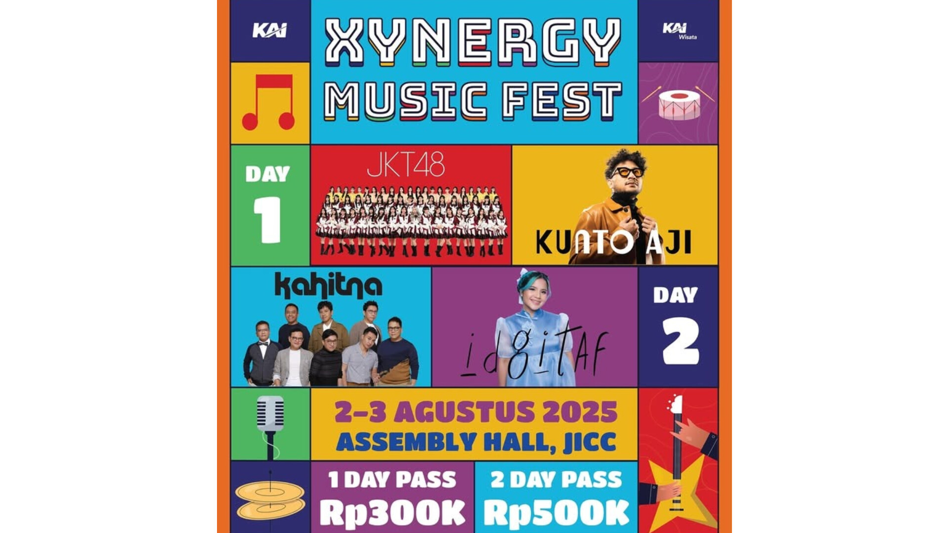 JKT48 dan Kahitna Ramaikan Xynergy KAI Expo 2025, Banyak Promo Tiket Kereta!