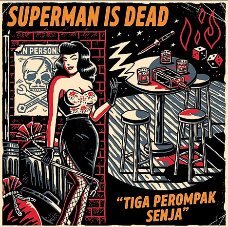 Superman is Dead akan Lepas Album baru yang bertajuk “Tiga Perompak Senja”