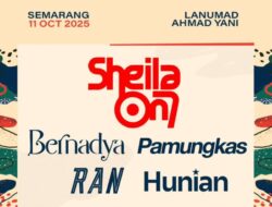 Liveproject 2025 Siap Guncang Semarang: Sheila On 7, Pamungkas hingga RAN Tampil Satu Panggung