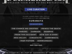HAMMERCLASH 2025: Panggung Adu Gengsi Band Rock/Metal di Surabaya!