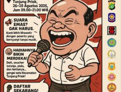 Karaoke Kemerdekaan HUT RI ke-80 di Tanjung Priok: Hadiah Uang, Voucher, dan Piala Menanti