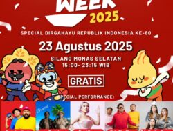 Meriahkan HUT RI ke-80, Monas Week 2025 Hadir dengan Deretan Penampilan Spesial