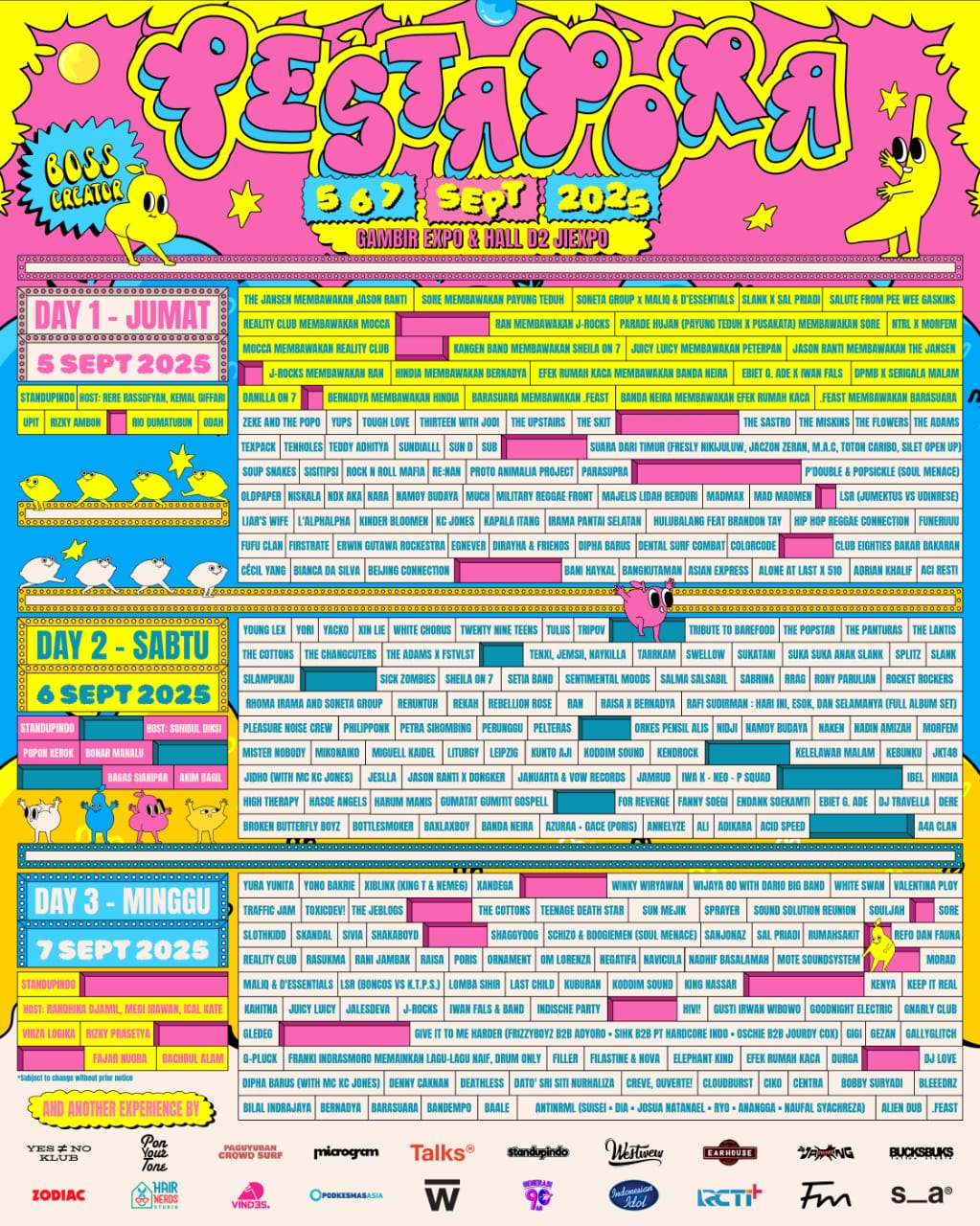 Pesta Pora 2025 Siap Digelar, Ini Harga Tiket dan Aturannya