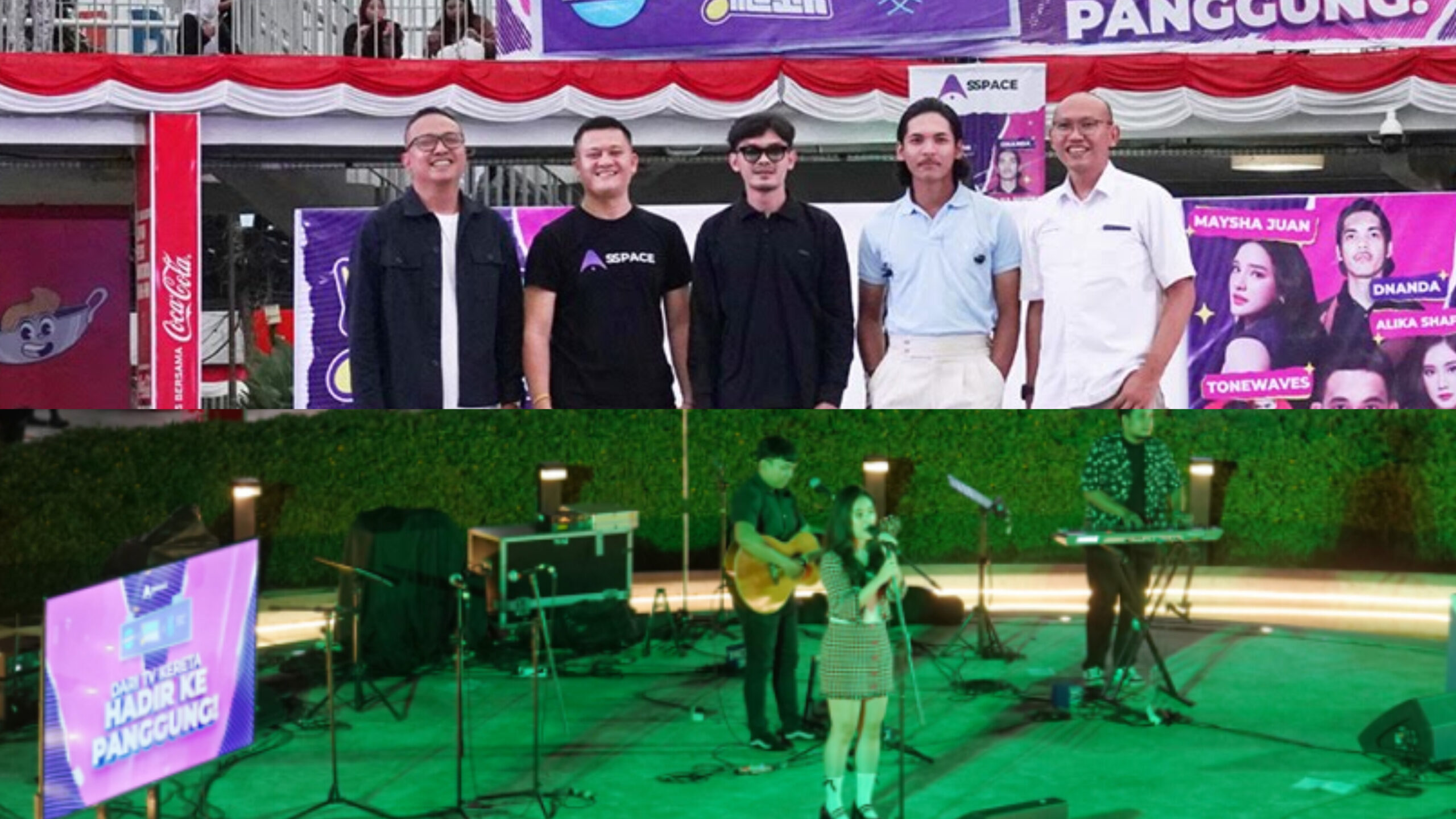 SSPACE Musik Bawa Hiburan dari Layar Kereta ke Panggung Publik, Dukung Musisi Lokal di Jakarta