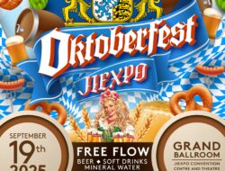 Oktoberfest JIEXPO 2025 Hadir di Jakarta! Free Flow Beer, Musik, dan Games Siap Meriahkan 19 September