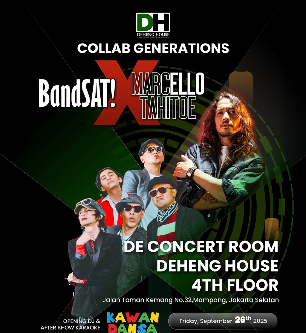 COLLAB GENERATIONS: Perpaduan Musik 3 Dekade di DEHENG HOUSE
