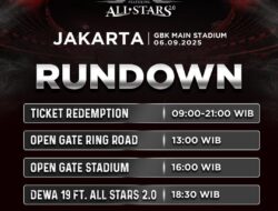 DEWA 19 All Stars 2.0 Siap Guncang GBK Malam Ini