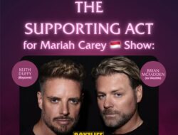 Boyzlife Buka Konser Mariah Carey di Jakarta