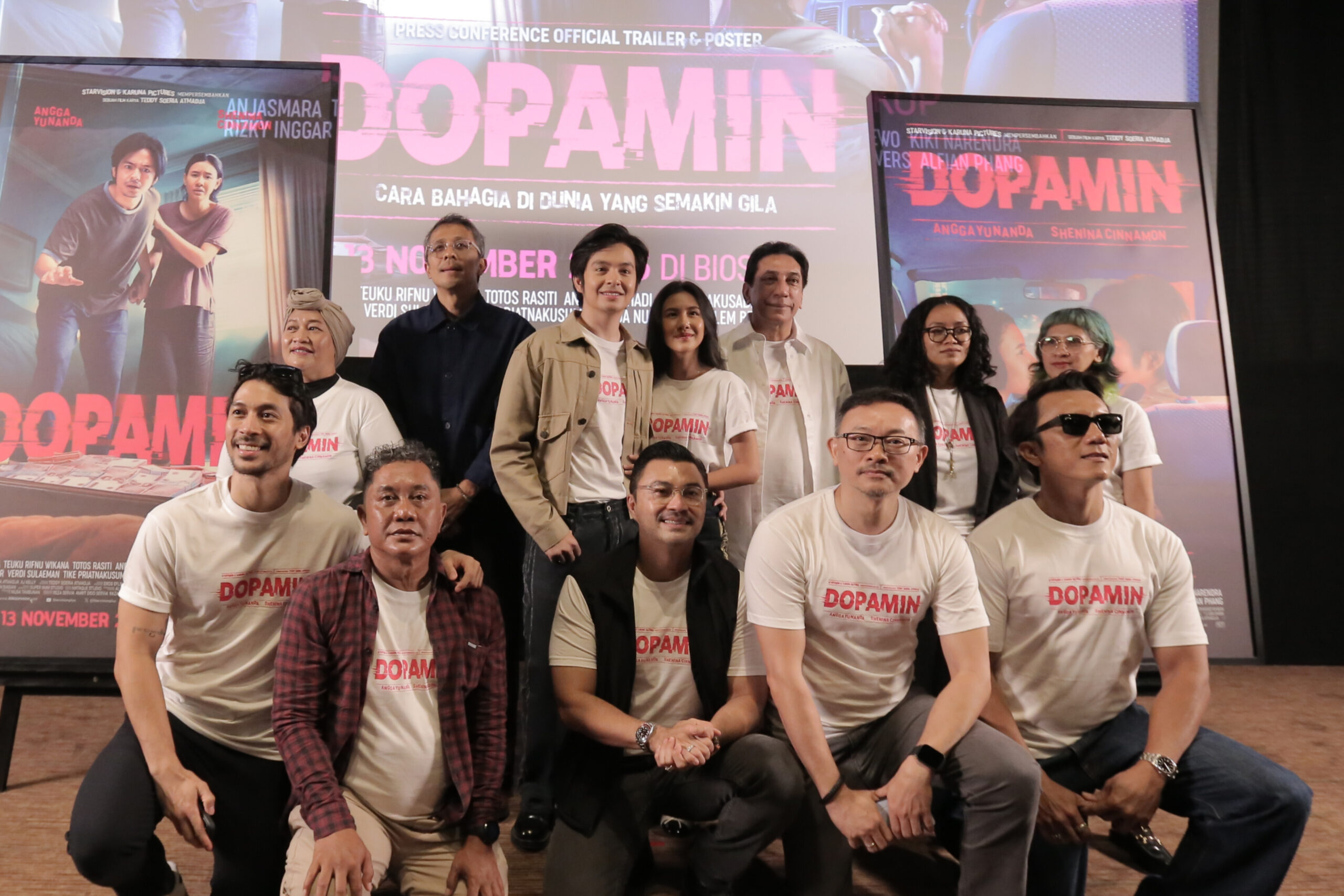 Film DOPAMIN rilis Trailer & Poster: CINTA, UANG, DAN MAYAT MISTERI DI HARI PERNIKAHAN